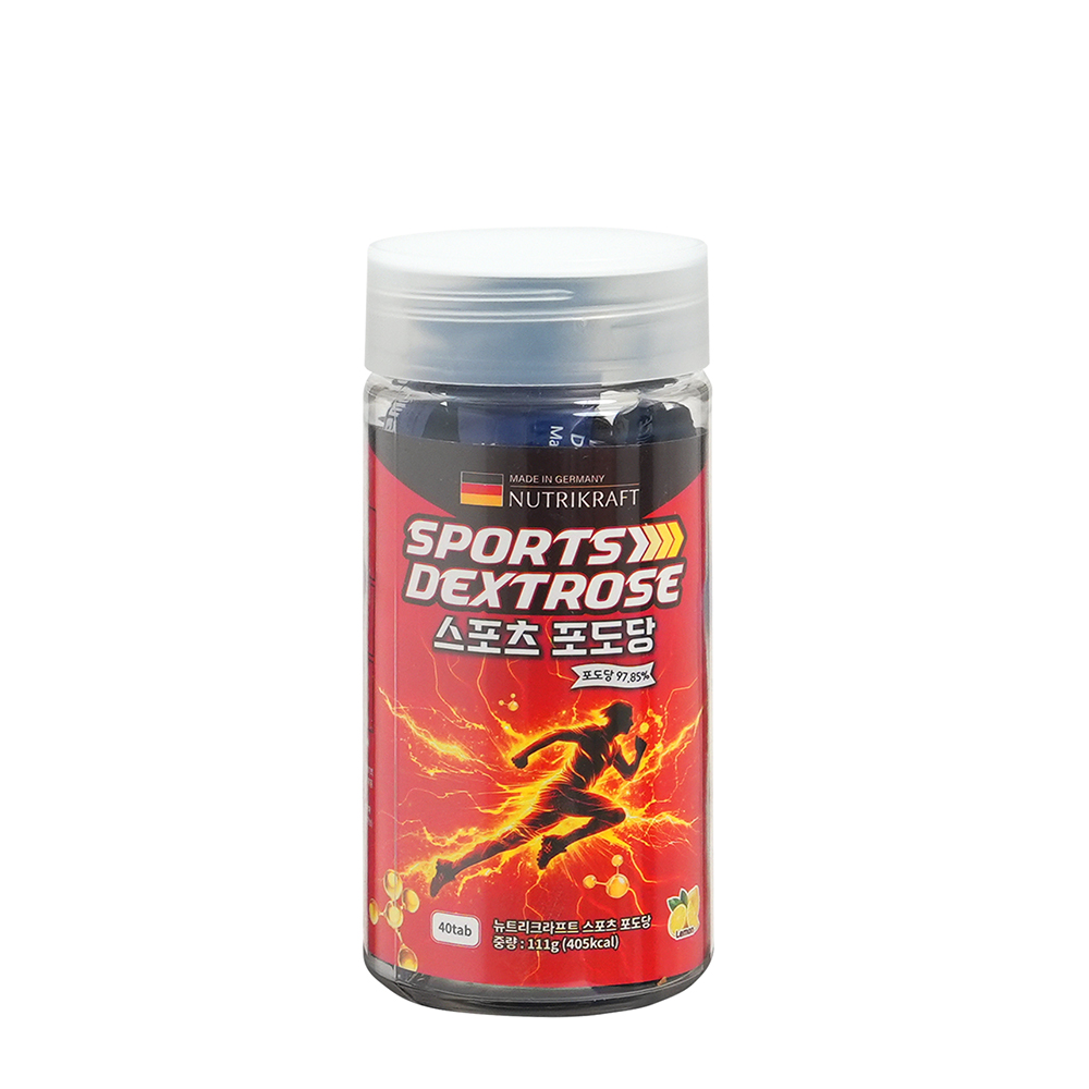 뉴트리크라프트 스포츠 포도당 캔디 40정