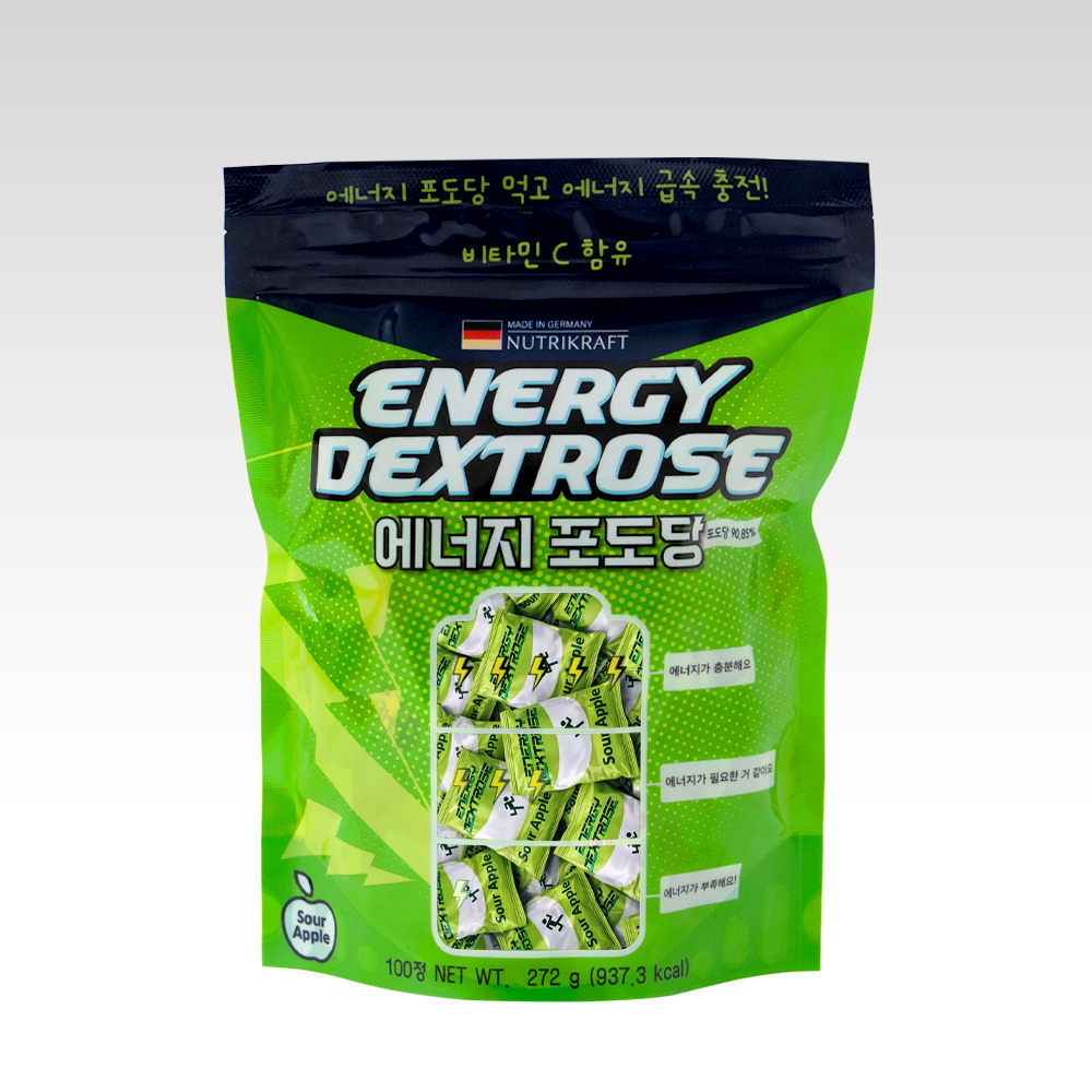 뉴트리크라프트 에너지 포도당 캔디 100정
