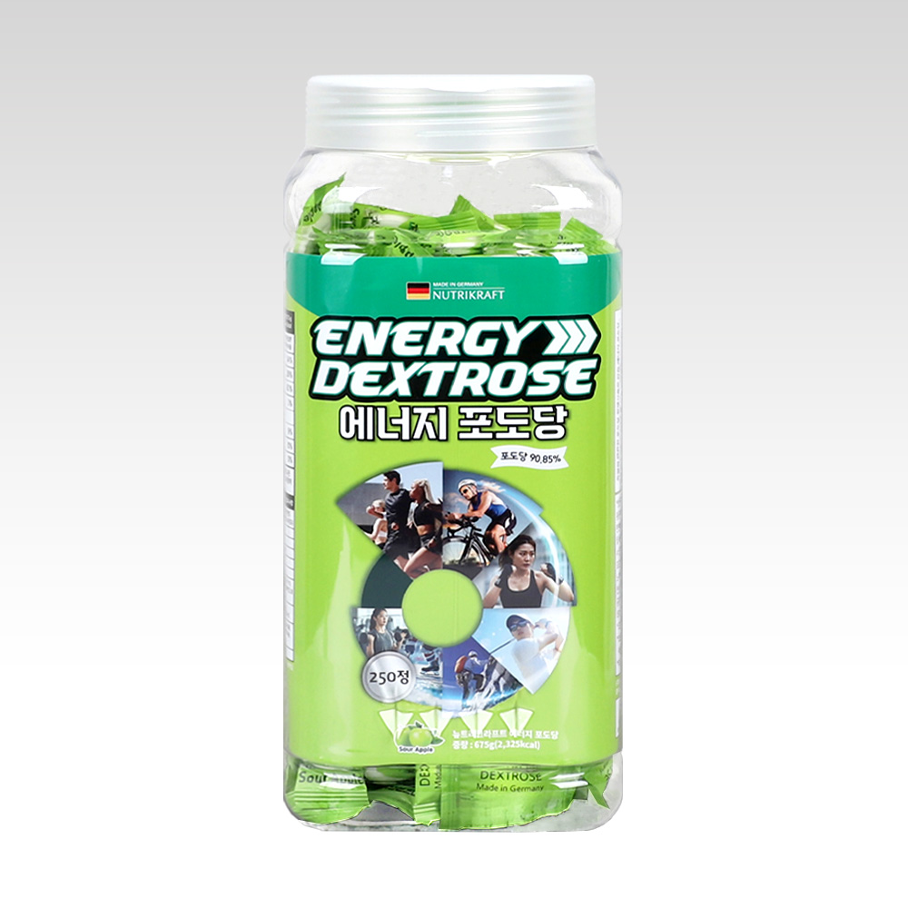 뉴트리크라프트 에너지 포도당 캔디 250정