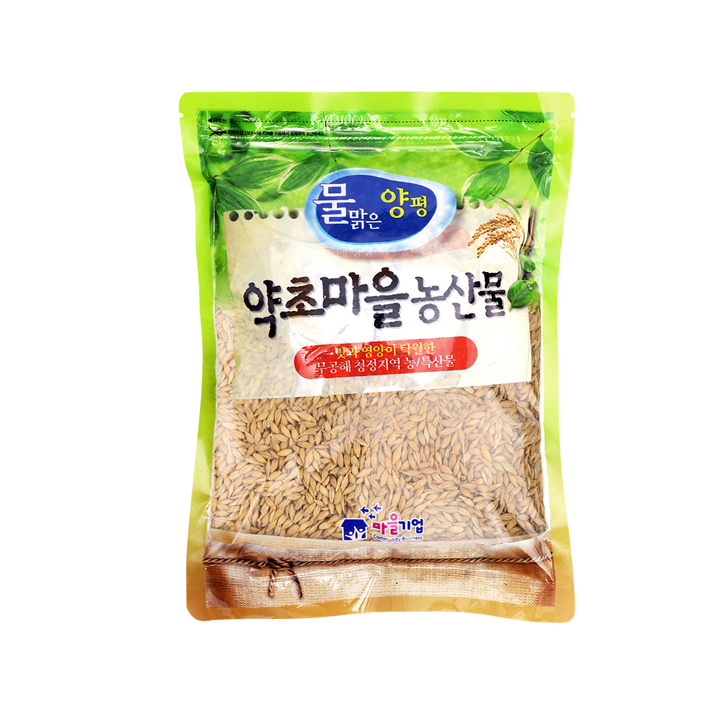 유기농 새싹보리씨앗 겉보리 새싹키우기 400g
