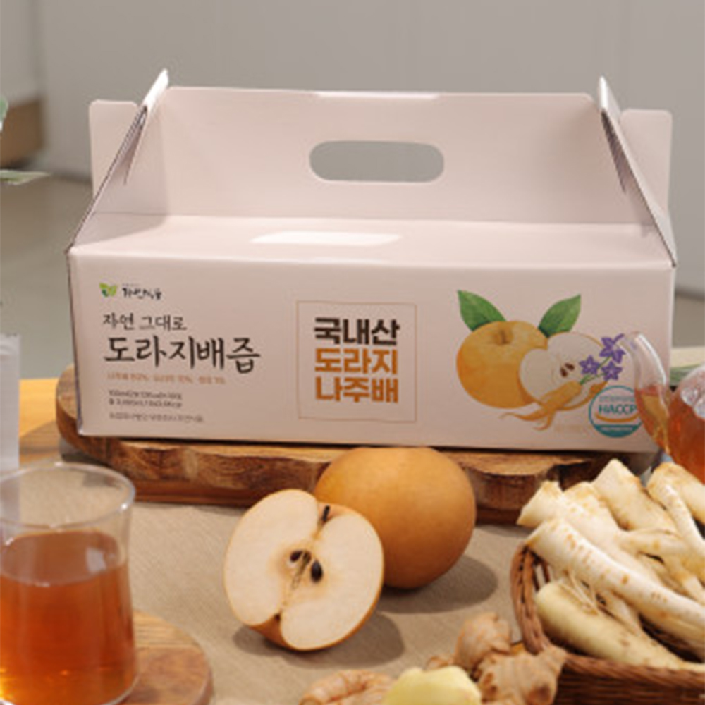 (도라지 10%) 자연그대로 도라지배즙 100ml x 30팩