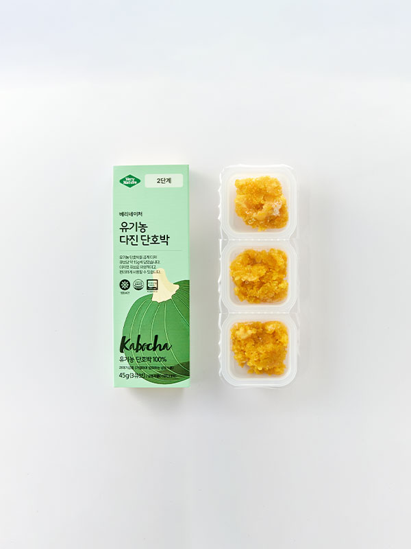 유기농 토핑 야채큐브 다진 단호박 45g