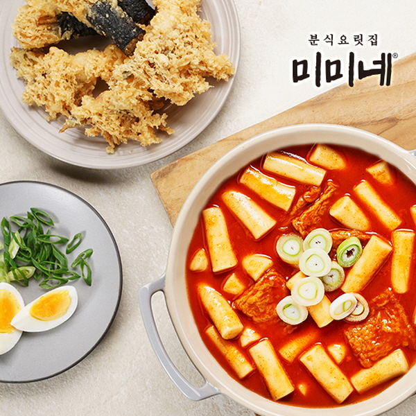 미미네 국물떡볶이 4팩 혼합구성 세트 (12인분)