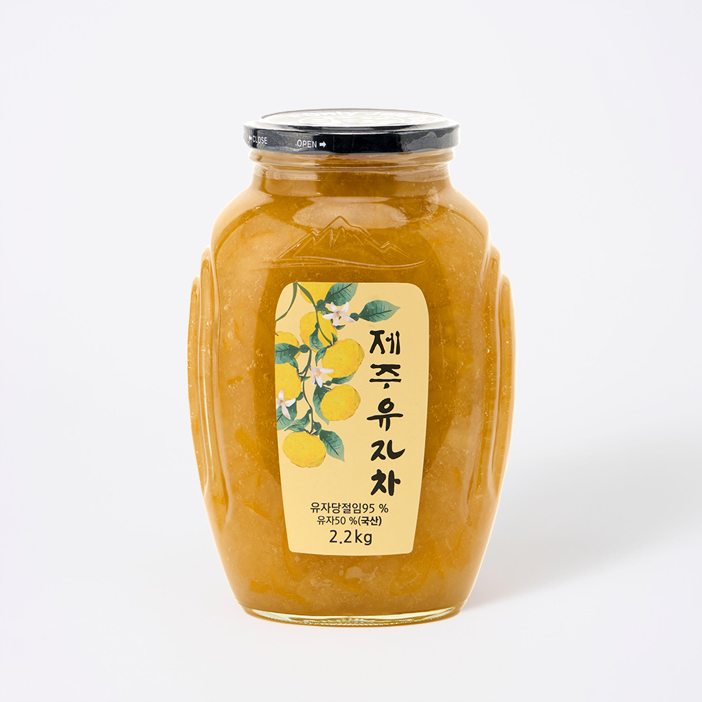 (제주특산) 제주 유자차 2.2kg 대표이미지 섬네일