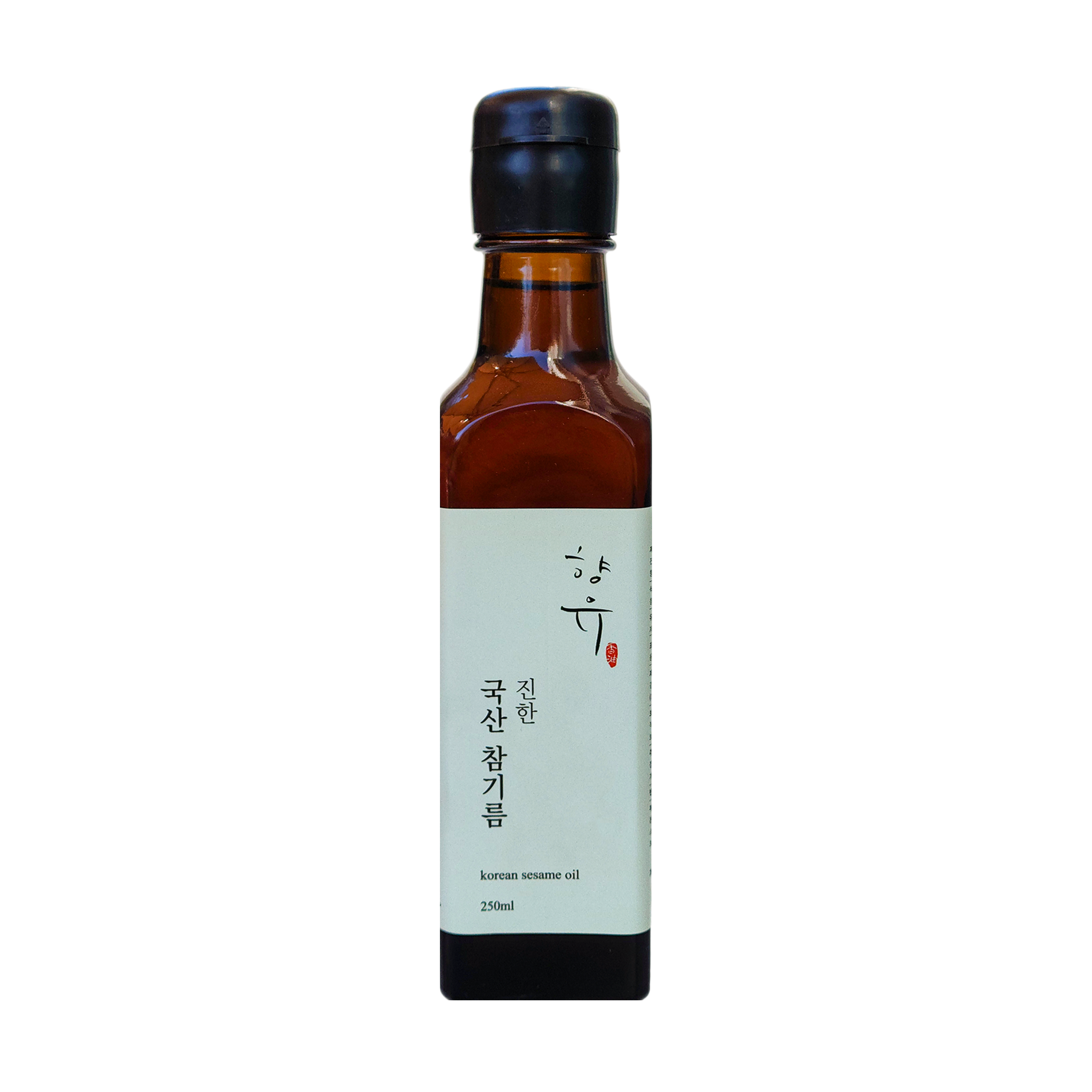 향유 진한 국산 참기름 250ml