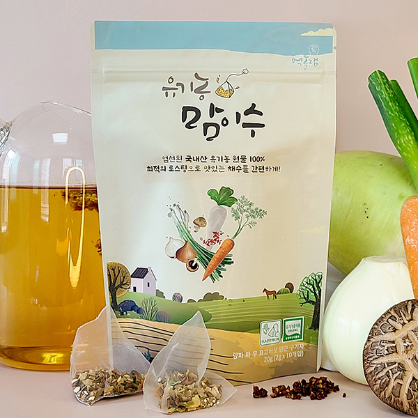 국산 유기농 맘이수 채수 육수 티백