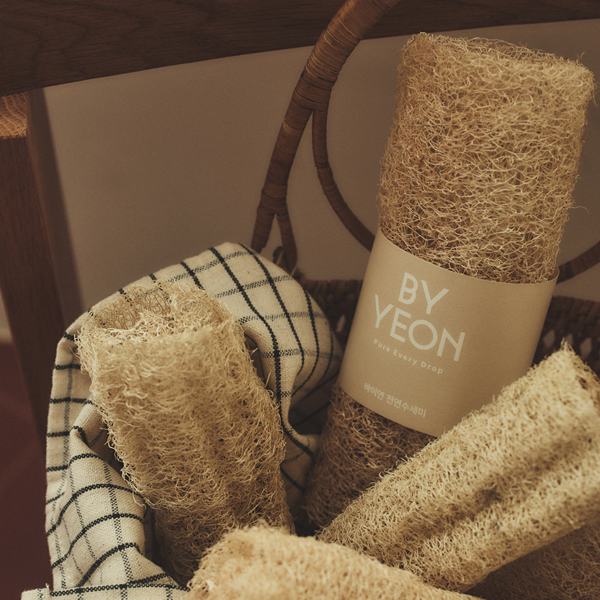 바이연 국내산 천연 수세미