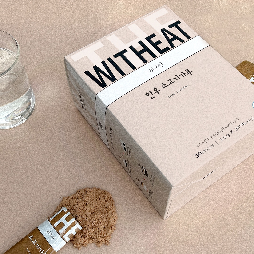 위드잇 한우 소고기 가루 3.5g x 30개입