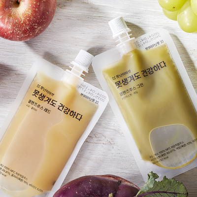 못난이마켓 클렌즈주스 100% 과일채소 착즙 (100ml x 30개)
