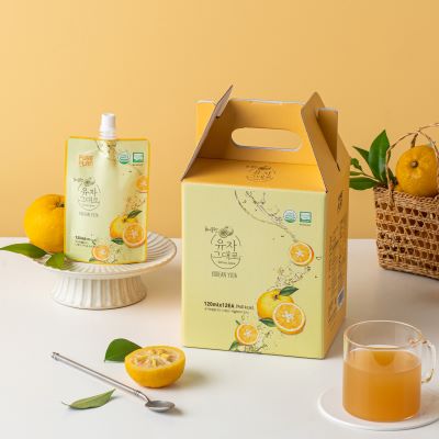 퓨어플랜 유자 그대로(120ml x 12팩) 대표이미지 섬네일
