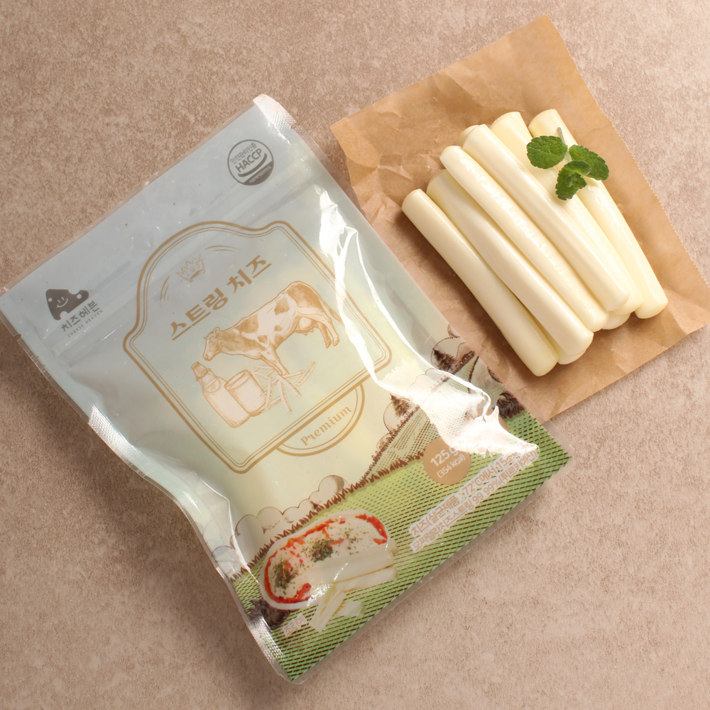 치즈헤븐 스트링치즈 125g x 2팩 대표이미지 섬네일