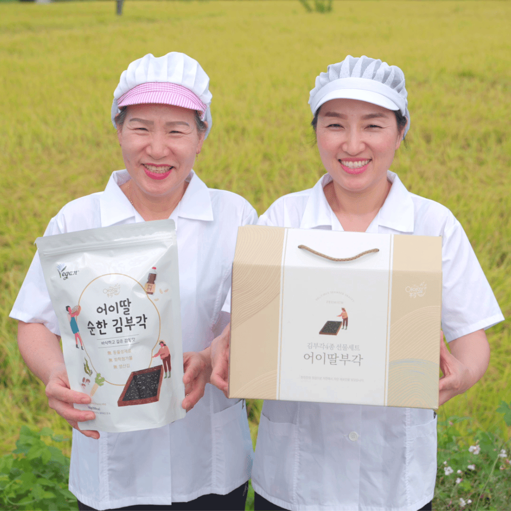 어이딸 순한김부각 외 3종 160g