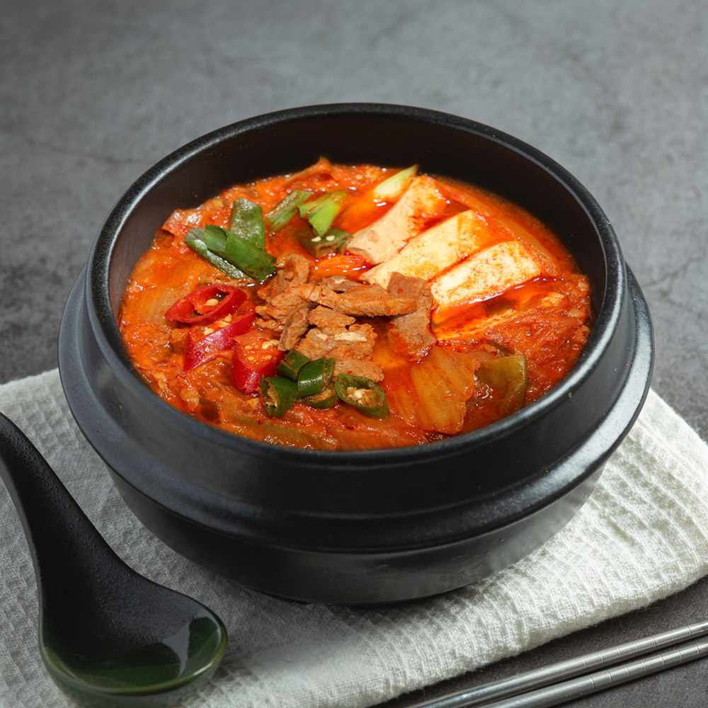 팔공산맛집 국내산 돼지고기 김치찌개 350g (2팩/4팩/6팩)