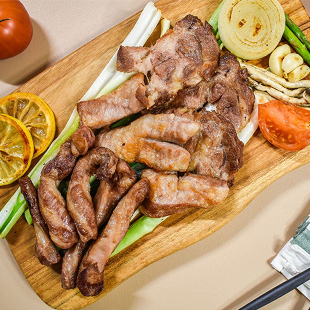 프리미엄 이베리코 목살 항정 갈비살 세트 600g 대표이미지 섬네일