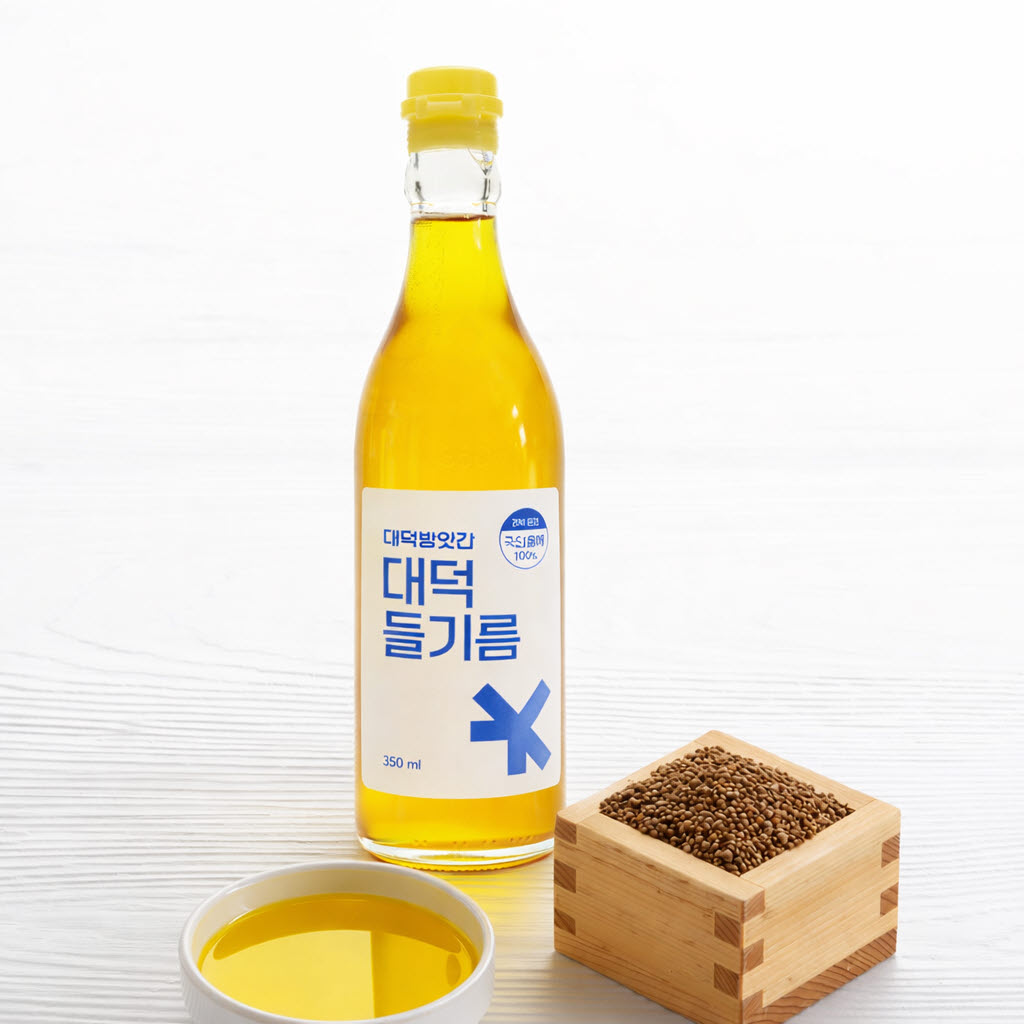 국산 들기름 350ml