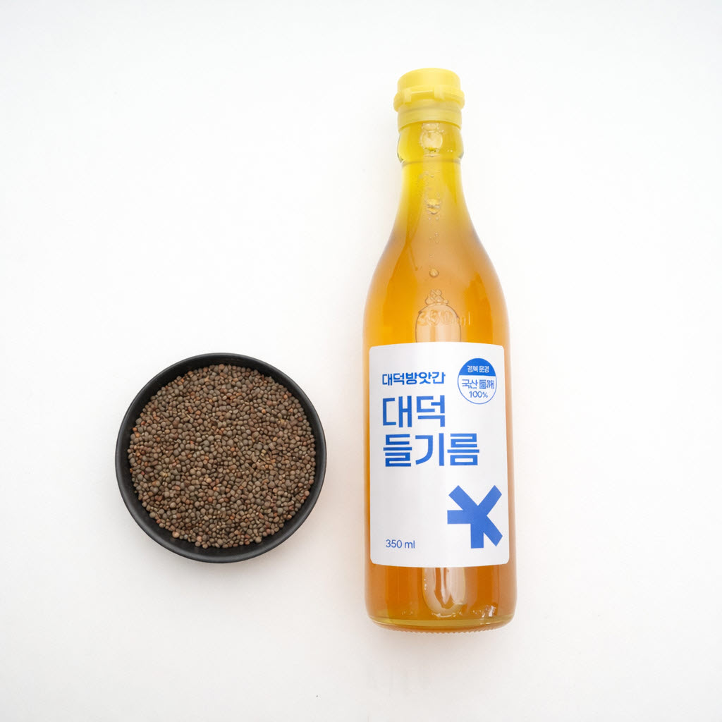 국산 들기름 350ml