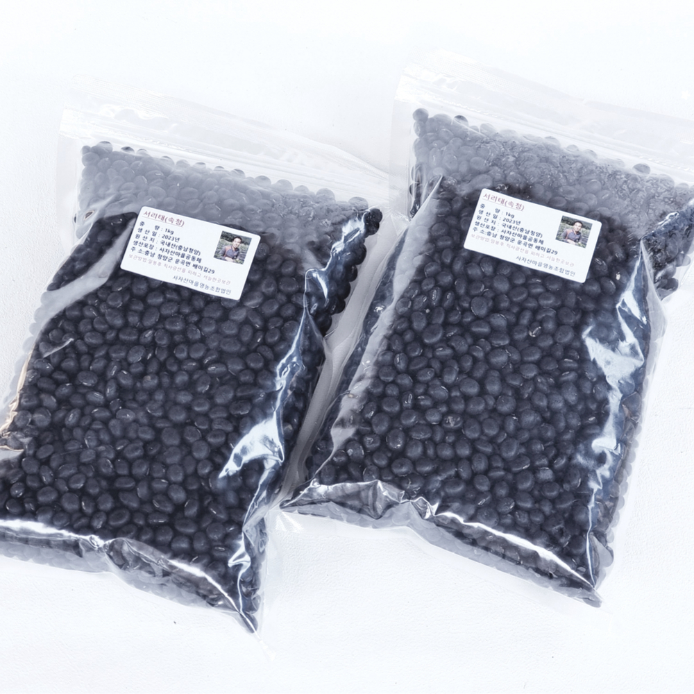 국산 서리태 콩 500g, 1kg 대표이미지 섬네일