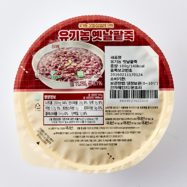 유기농 옛날팥죽 (180g)