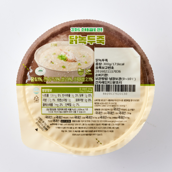 국내산 닭녹두죽 (300g)