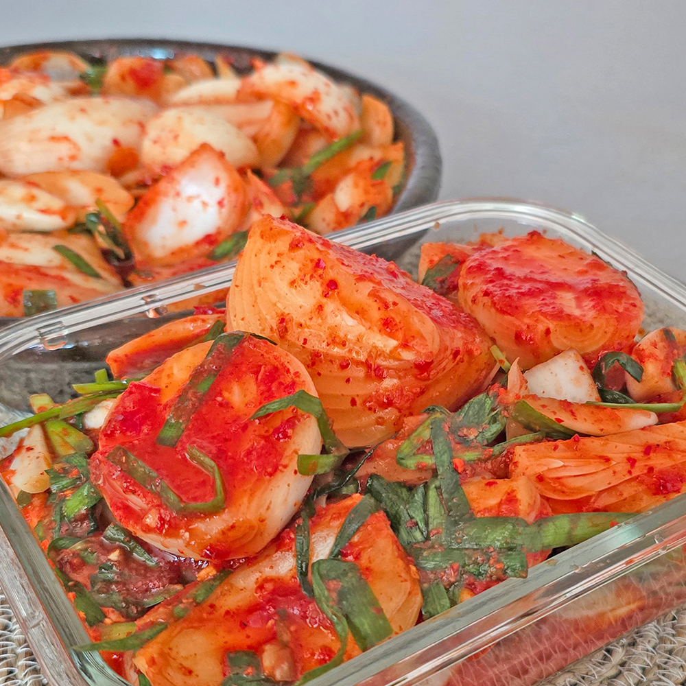 아삭 달큰한 햇양파김치 1kg