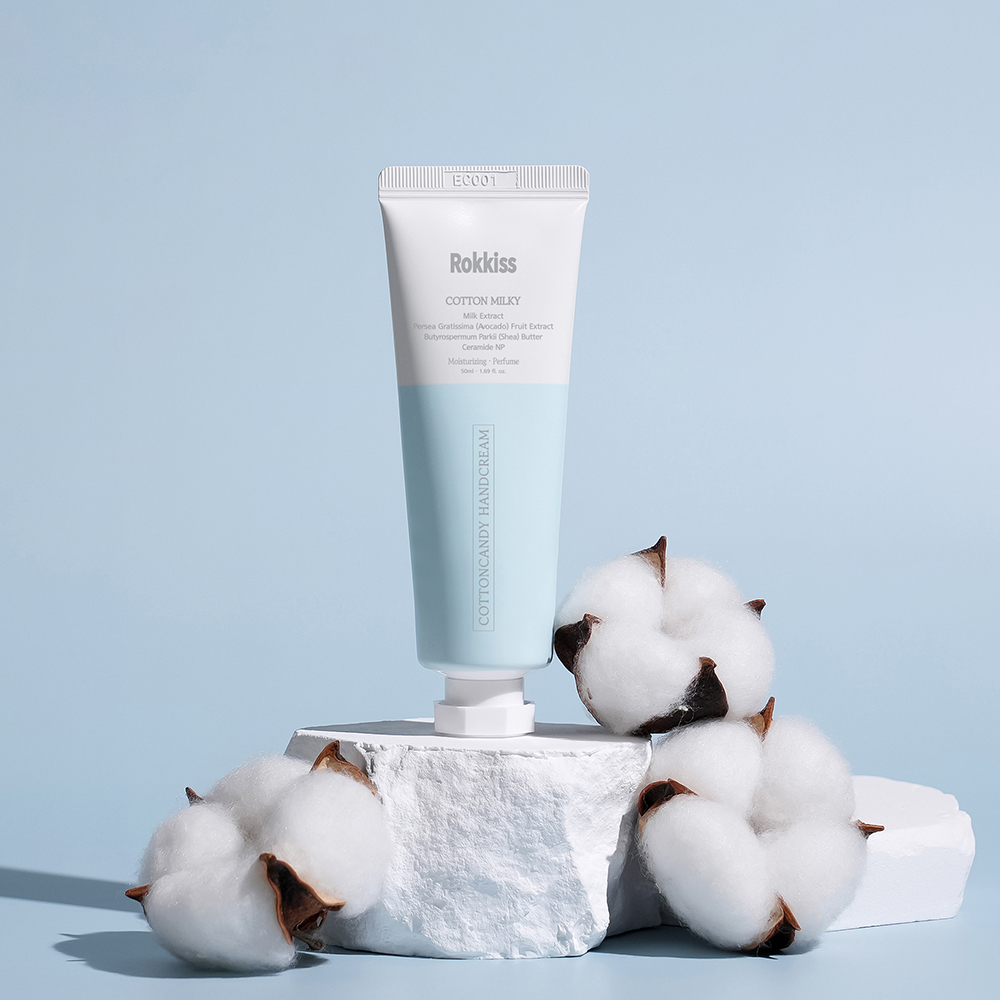 록키스 코튼캔디 핸드크림 4종세트, 50g, 1세트