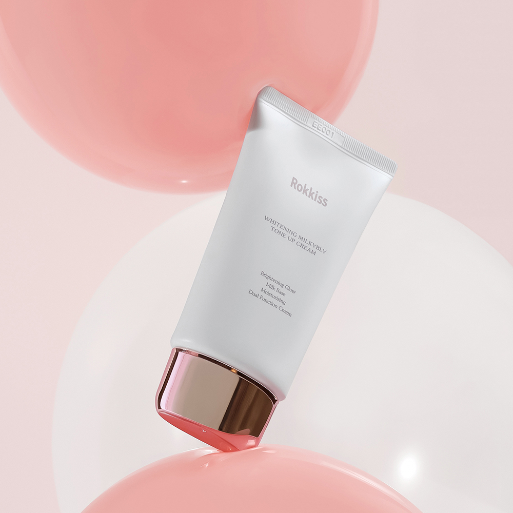 록키스 화이트닝 밀키블리 톤업 크림 50ml