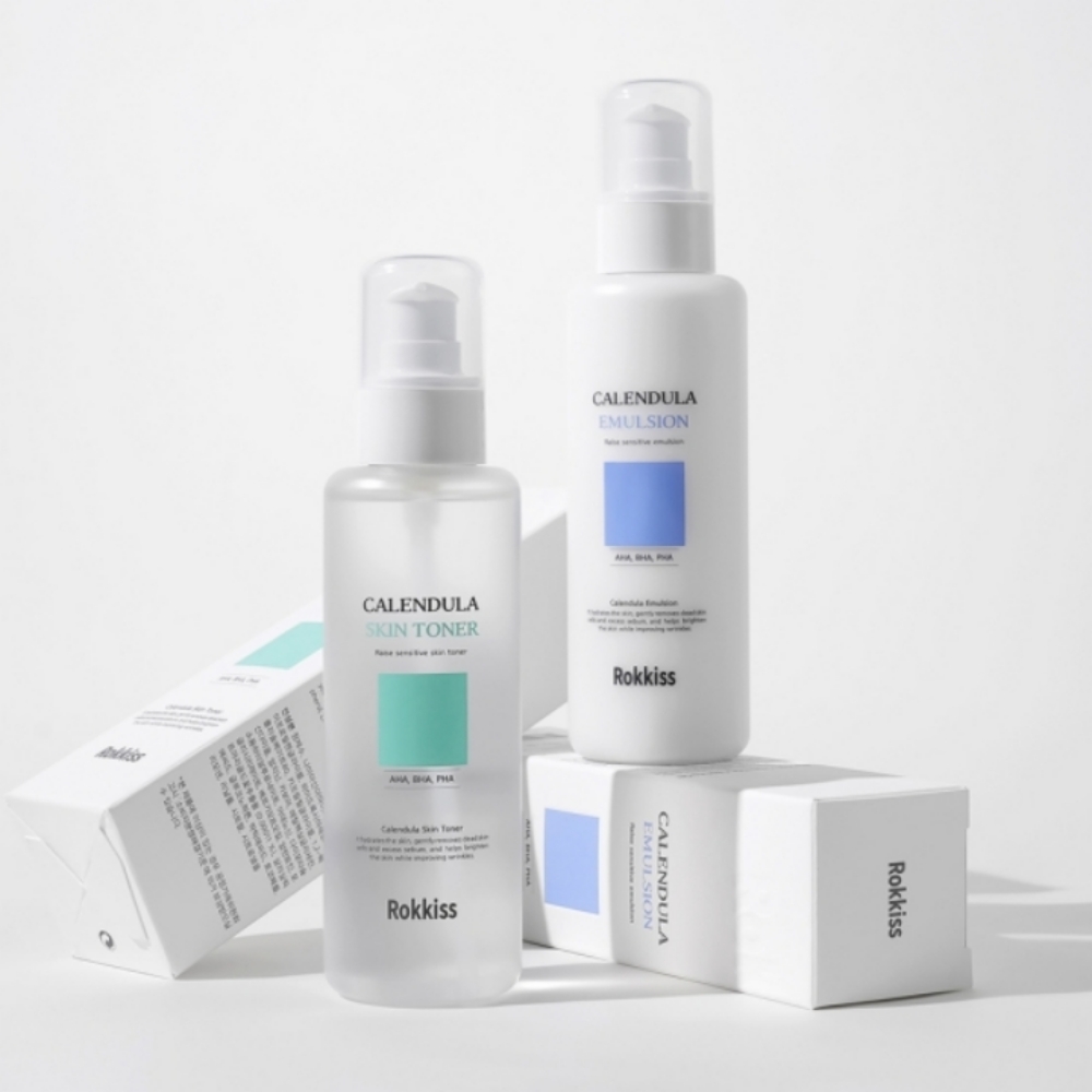 록키스 카렌듈라 스킨토너 150ml+ 에멀전 150ml 2종세트