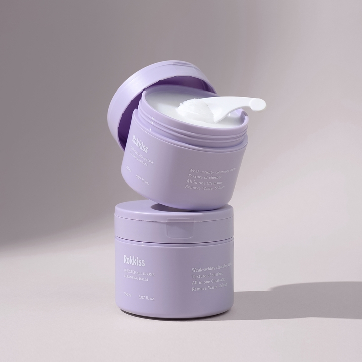 록키스 원스텝 올인원 약산성 클렌징밤, 150ml
