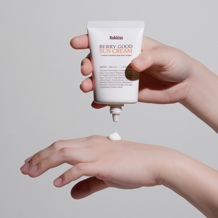 록키스 베리 굿 선크림 SPF50+ PA++++, 50ml