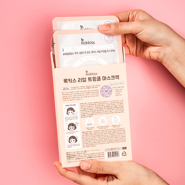 록키스 리얼 트윙클 마스크팩, 23g
