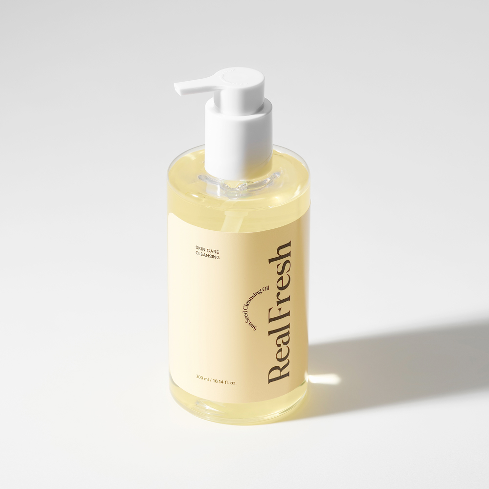 록키스 리얼 프레쉬 선 씨드 클렌징 오일, 300ml