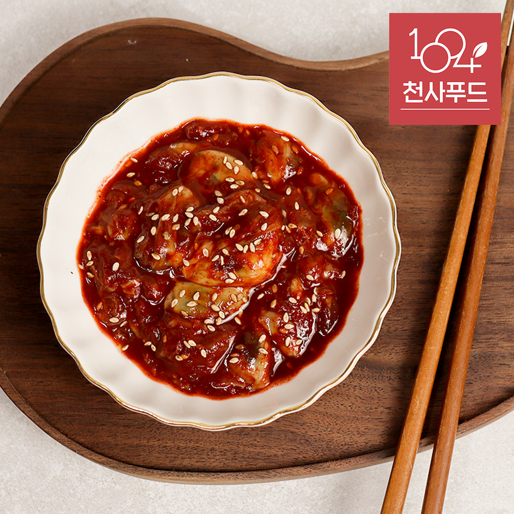 천사푸드 짜지 않은 저염 전라도 젓갈 5종 350g/500g 골라담기