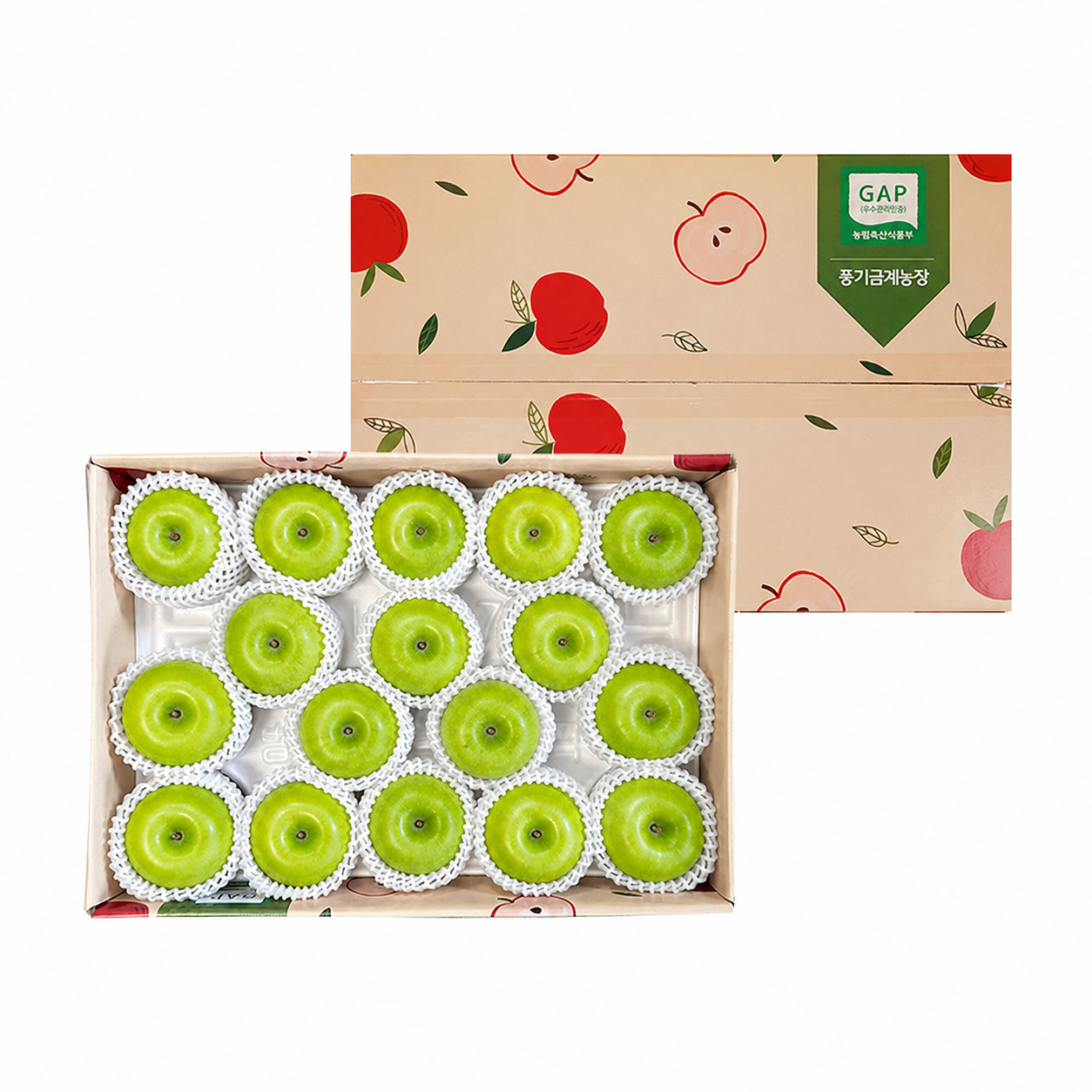 경북 영주  GAP 아오리,썸머킹 사과 2kg/4kg