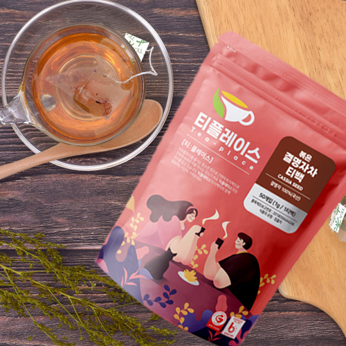 티플레이스 국산 100% 결명자차 삼각티백 50티백
