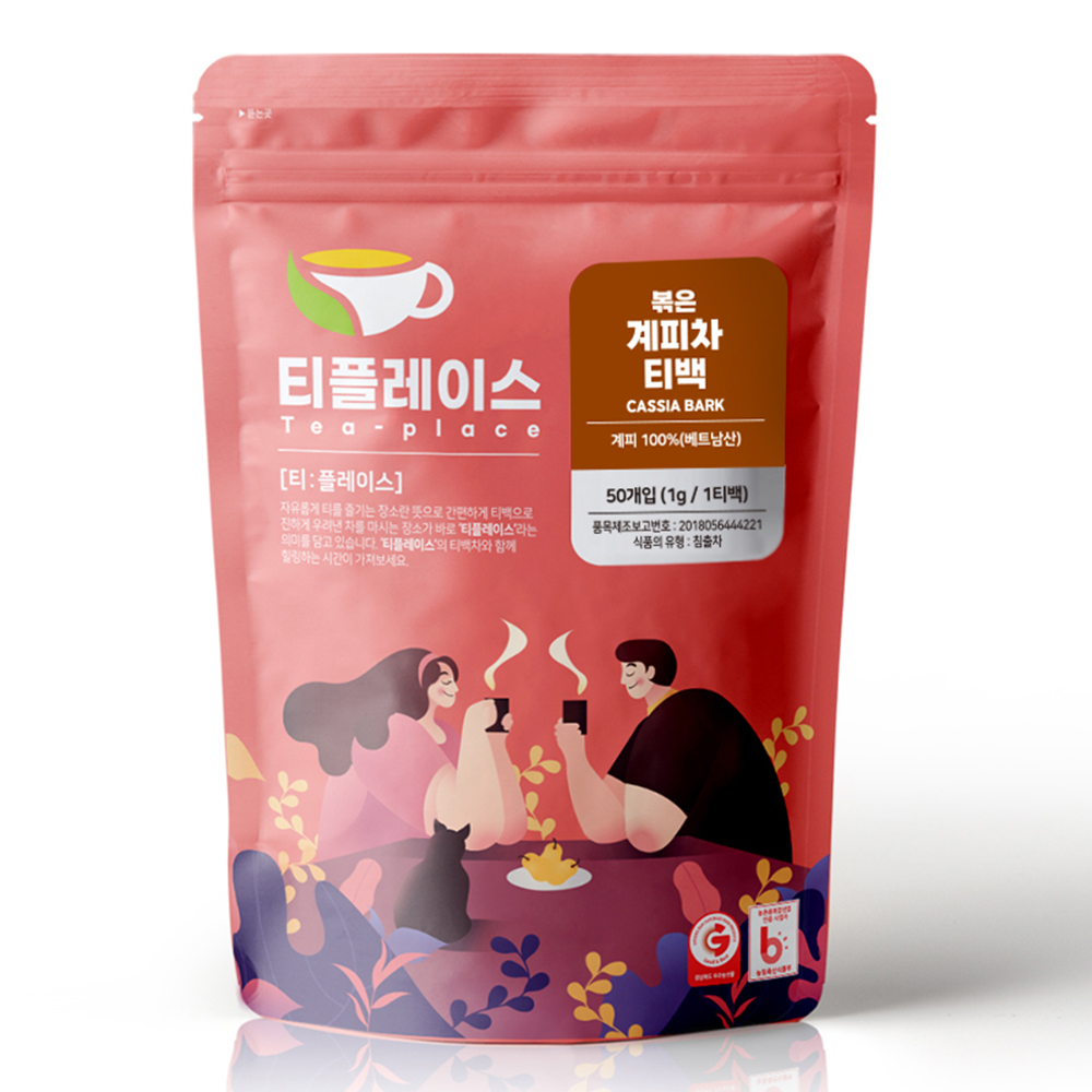 티플레이스 볶은 계피차 삼각티백(50EA)