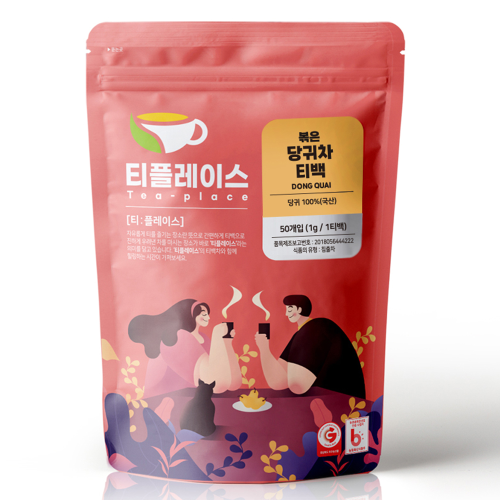 티플레이스 국산 100% 당귀차 삼각티백 50티백