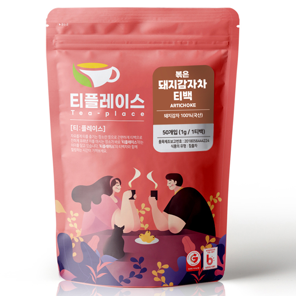 티플레이스 국산 100% 돼지감자차 삼각티백 50티백 대표이미지 섬네일