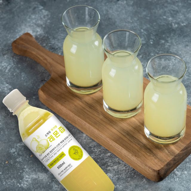 소적두 제주레몬즙 원액 500ml