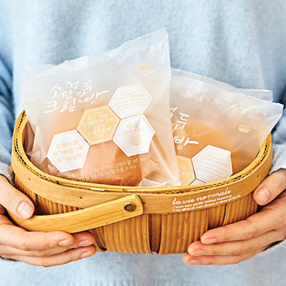 소적두 단팥크림빵 570g(95g*6개입)