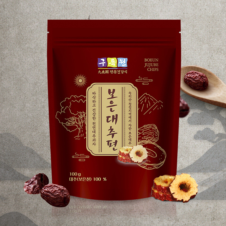 보은대추과자 100g 보은대추편 대추칩 대표이미지 섬네일