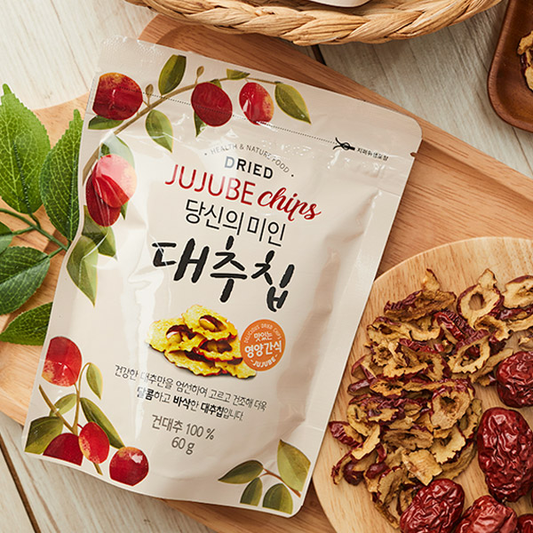 당신의 미인 대추칩 60g 산지직송 천연 대추과자 대표이미지 섬네일