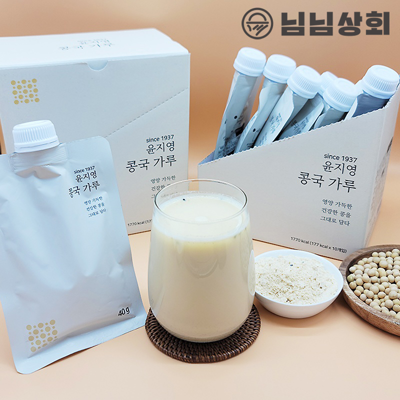 님님상회 윤지영 콩국 가루 10개 x 40g