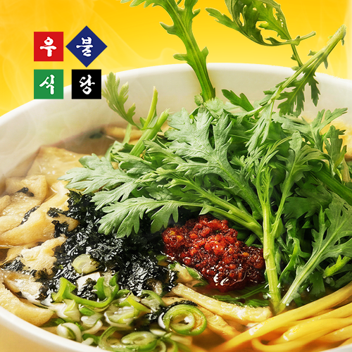 우불식당 즉석우동 봉지 라면 4EA
