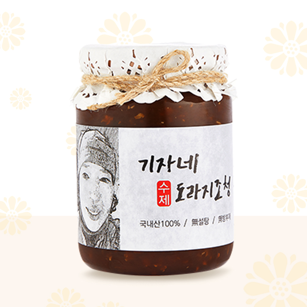 맛있는 기자네 전통 수제 조청세트(약도라지/생강/무 中 택2)