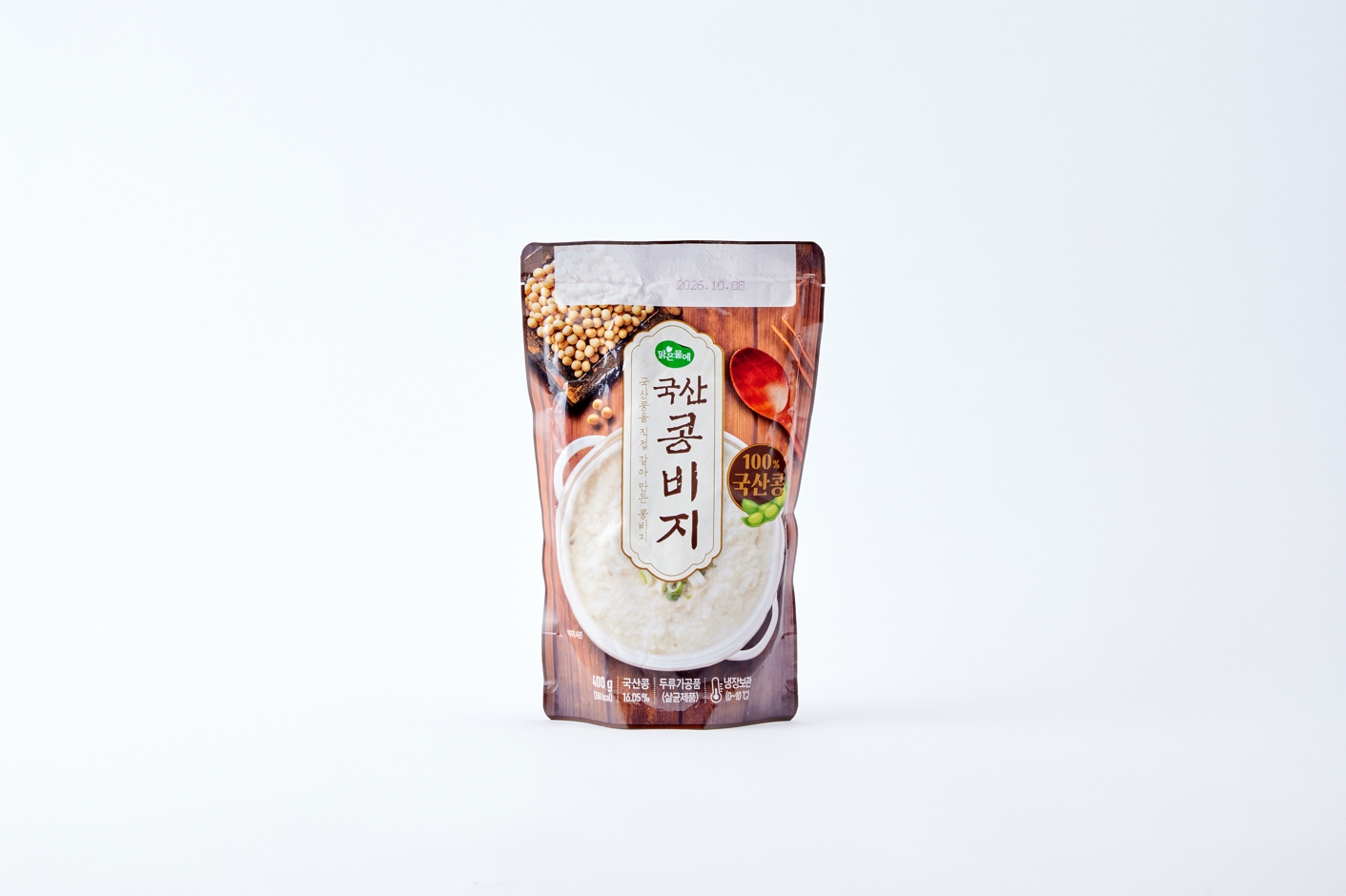 맑은물에 국산 콩비지 400g