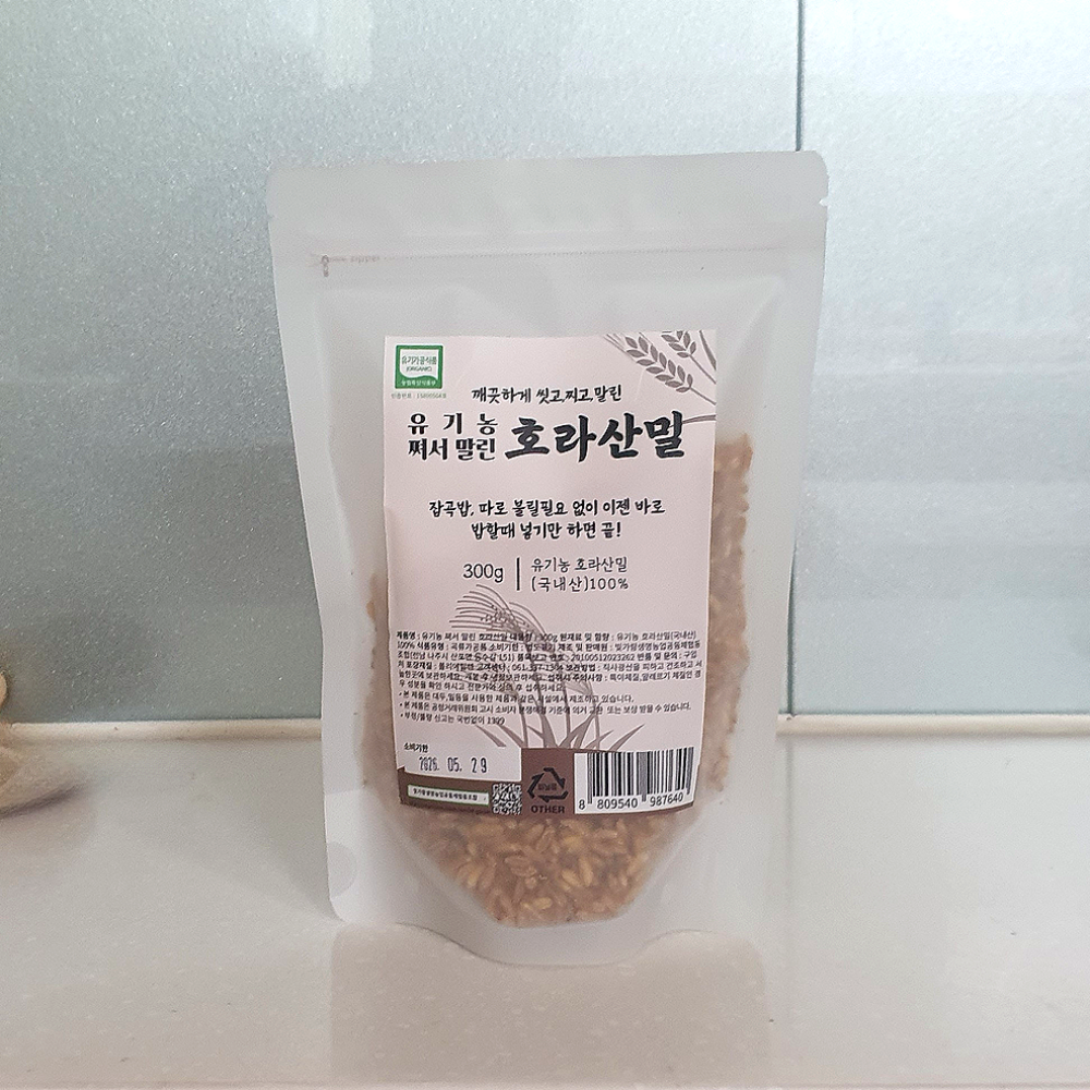 국내산 유기농 호라산밀(300g)