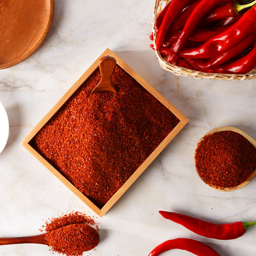 방앗간아이 국산 비건고춧가루 1kg HACCP 지퍼백포장