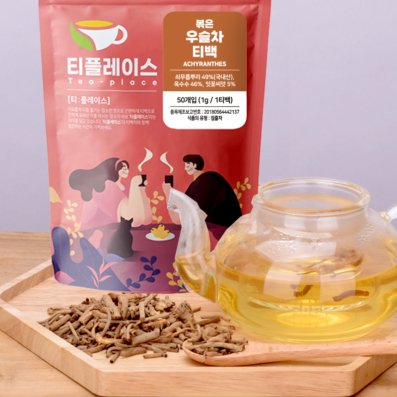 티플레이스 국산 우슬차 삼각티백 50티백