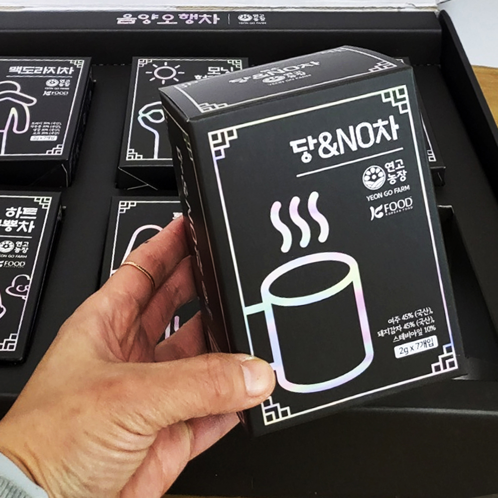 연고농장 음양오행 6종 블렌딩 티백차 프리미엄 선물세트