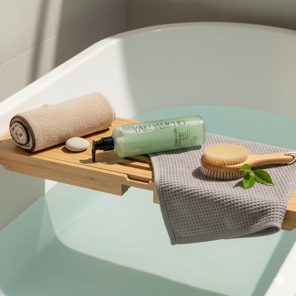 [약담초] 진정보습 샤워젤 420g – 등드름·가려움 완화 / 트러블케어